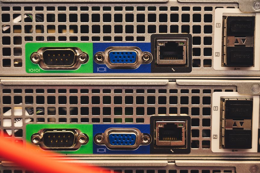network data integrity register values